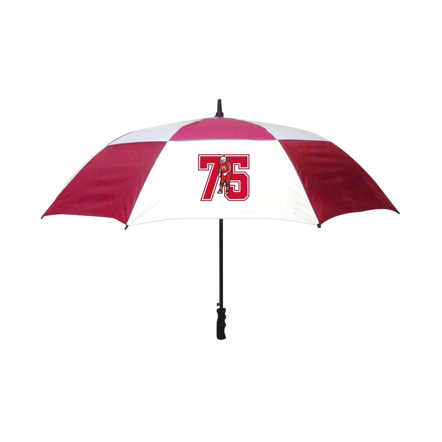 Golf Umbrella — Number in Red