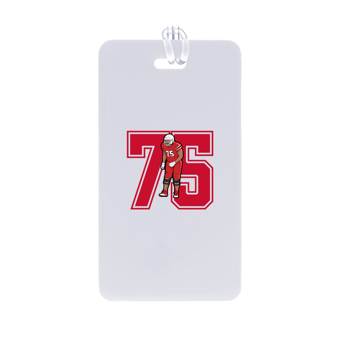 Bag Tag — Number in Classic