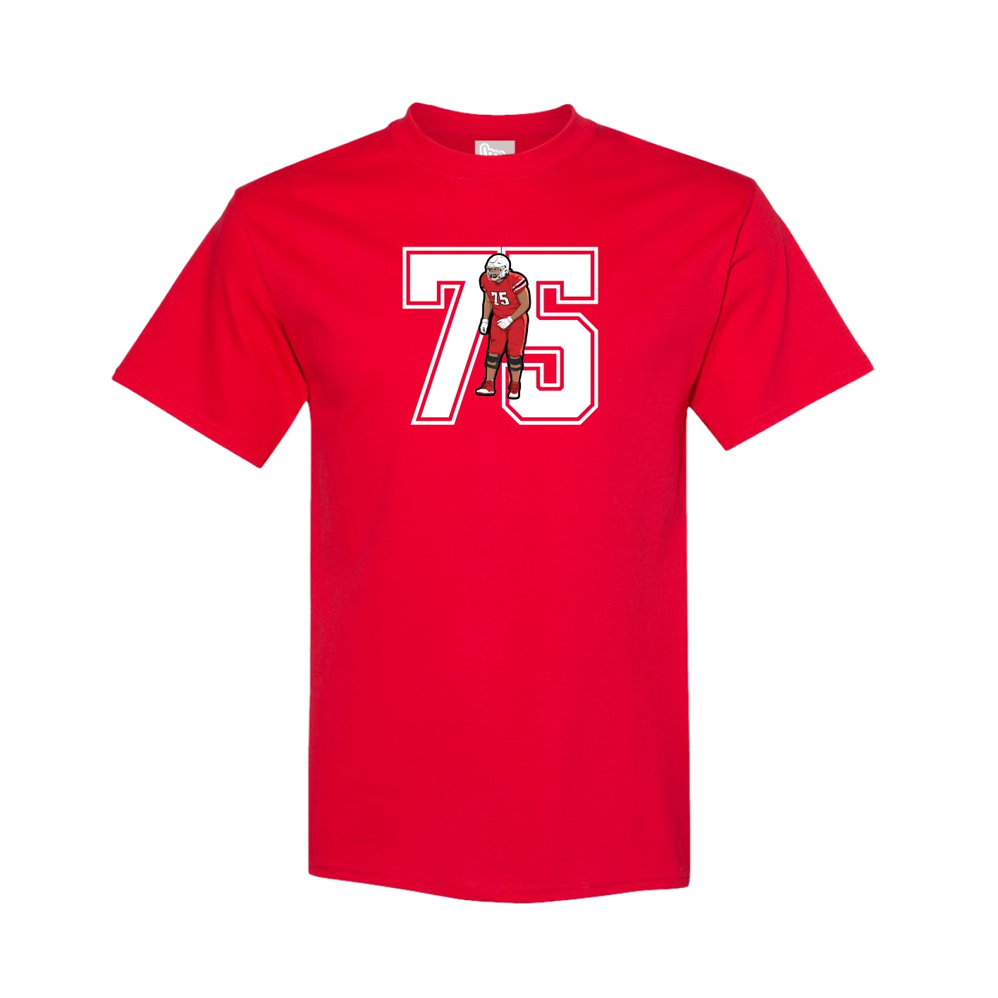 Tee — Number in Red