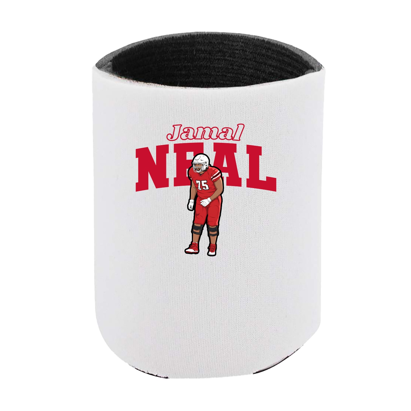 Can Holder — Name Arch in White