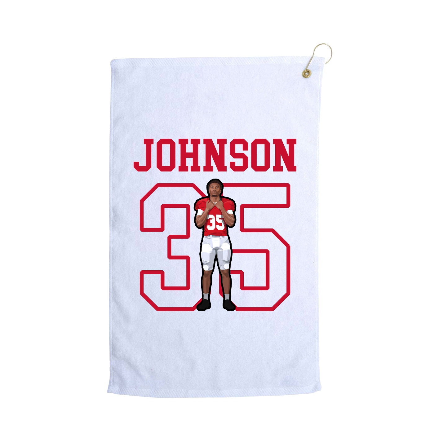 Golf Towel — Shirsey in White