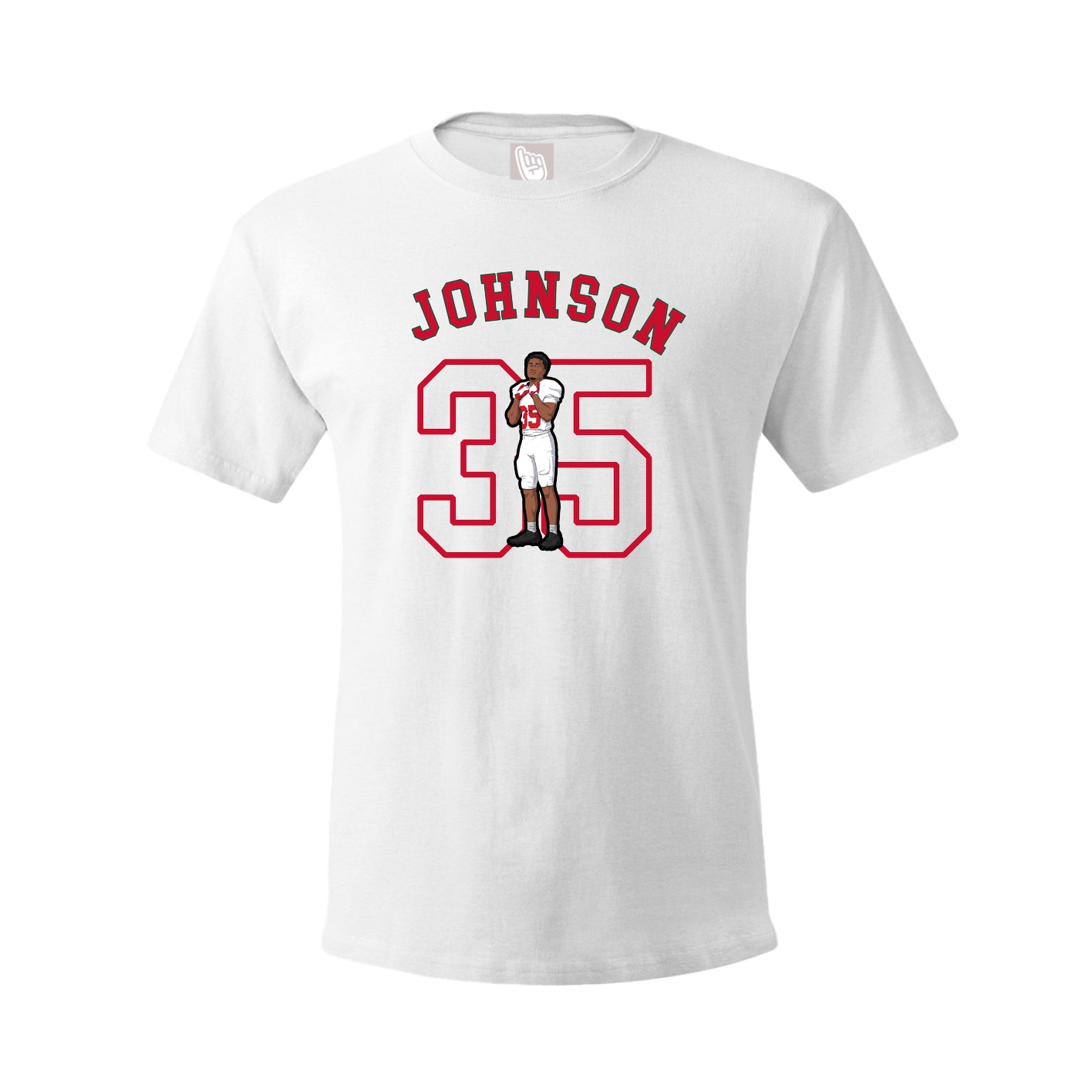 Youth Tee — Shirsey Arch in White