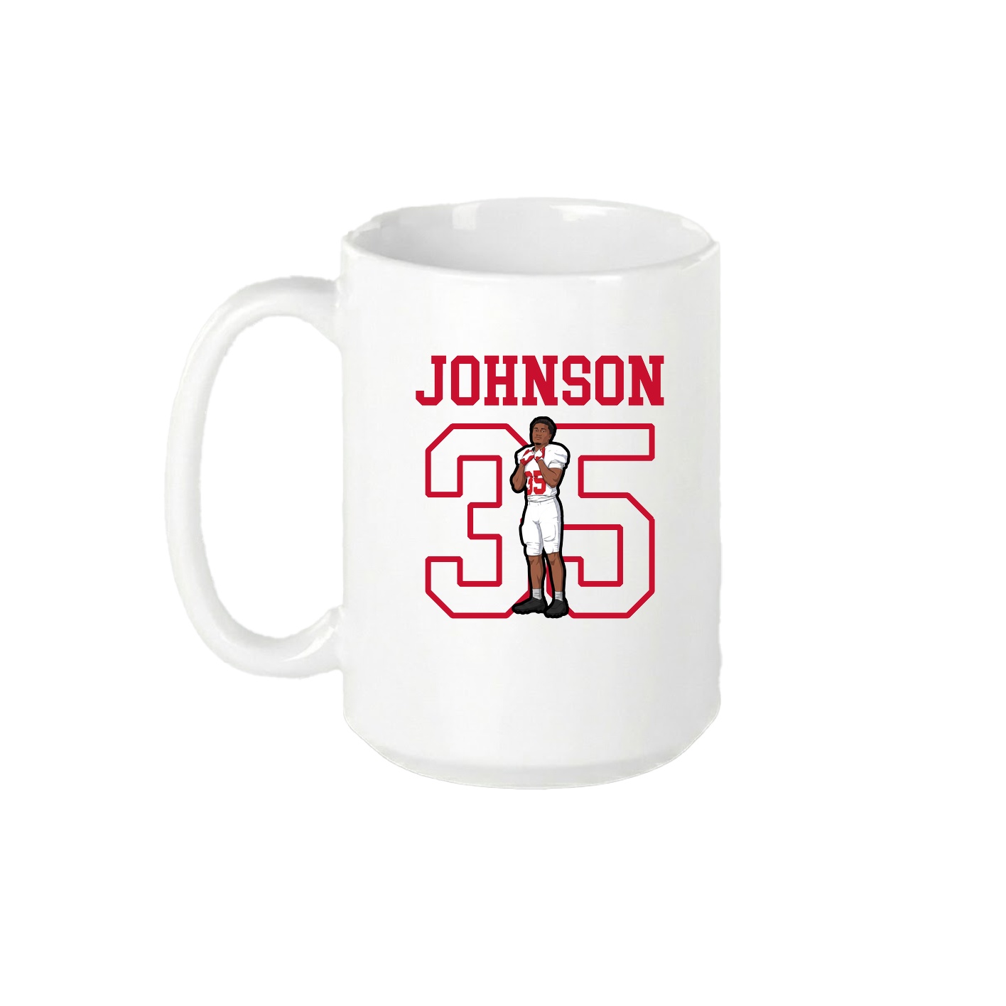 15oz Coffee Mug — Shirsey in White