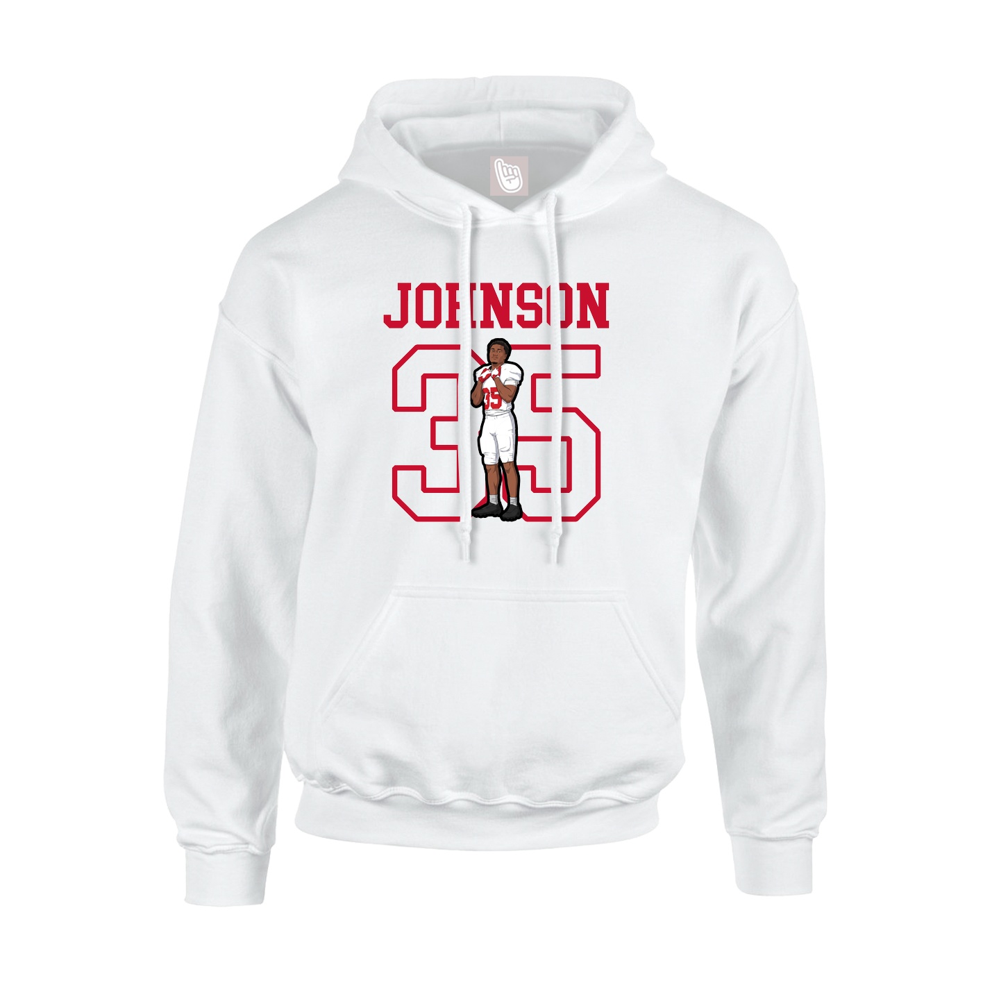 Youth Hoodie — Shirsey in White