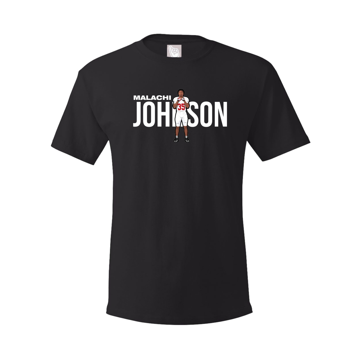 Tee — Player Name in Black