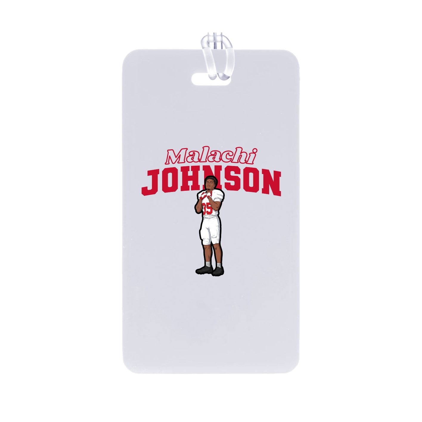 Bag Tag — Name Arch in Classic