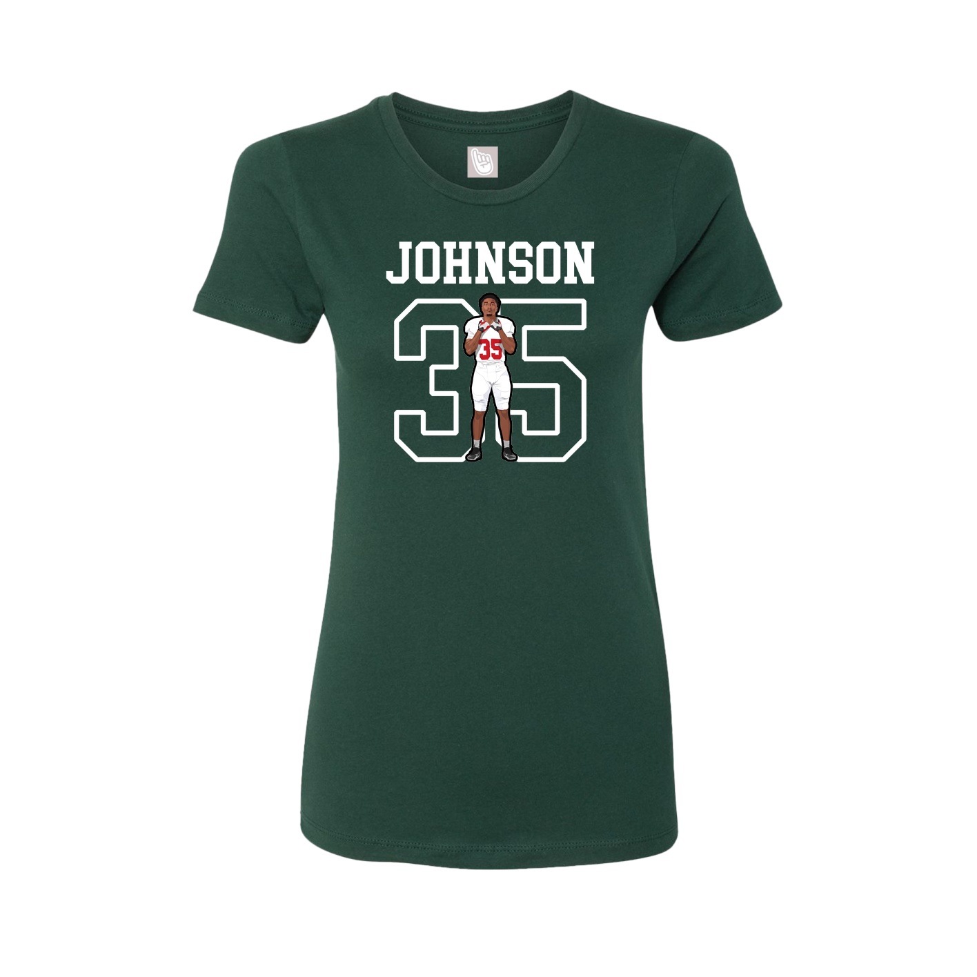 Fitted Women's Tee — Shirsey in Green
