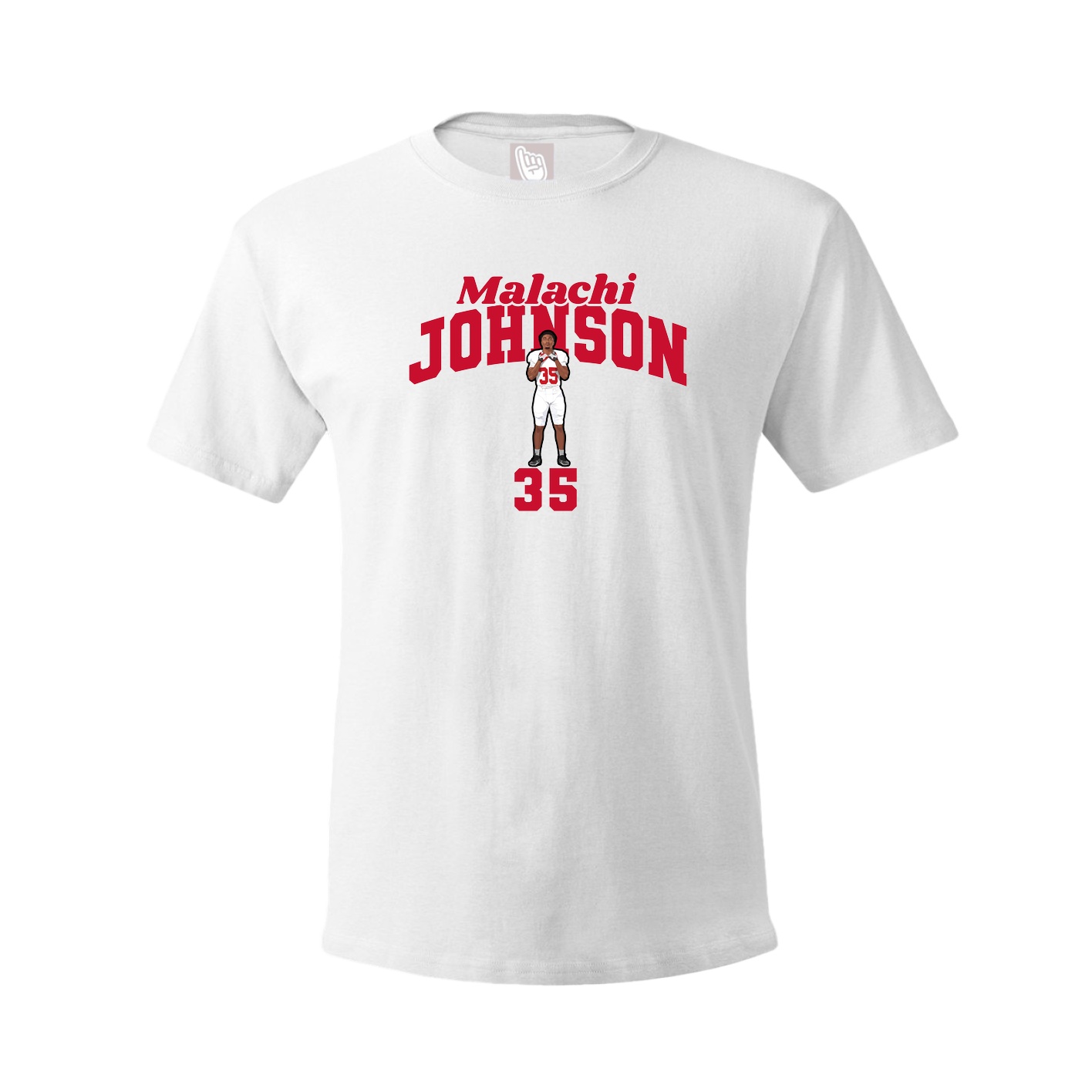 Youth Tee — Signature Arch in White