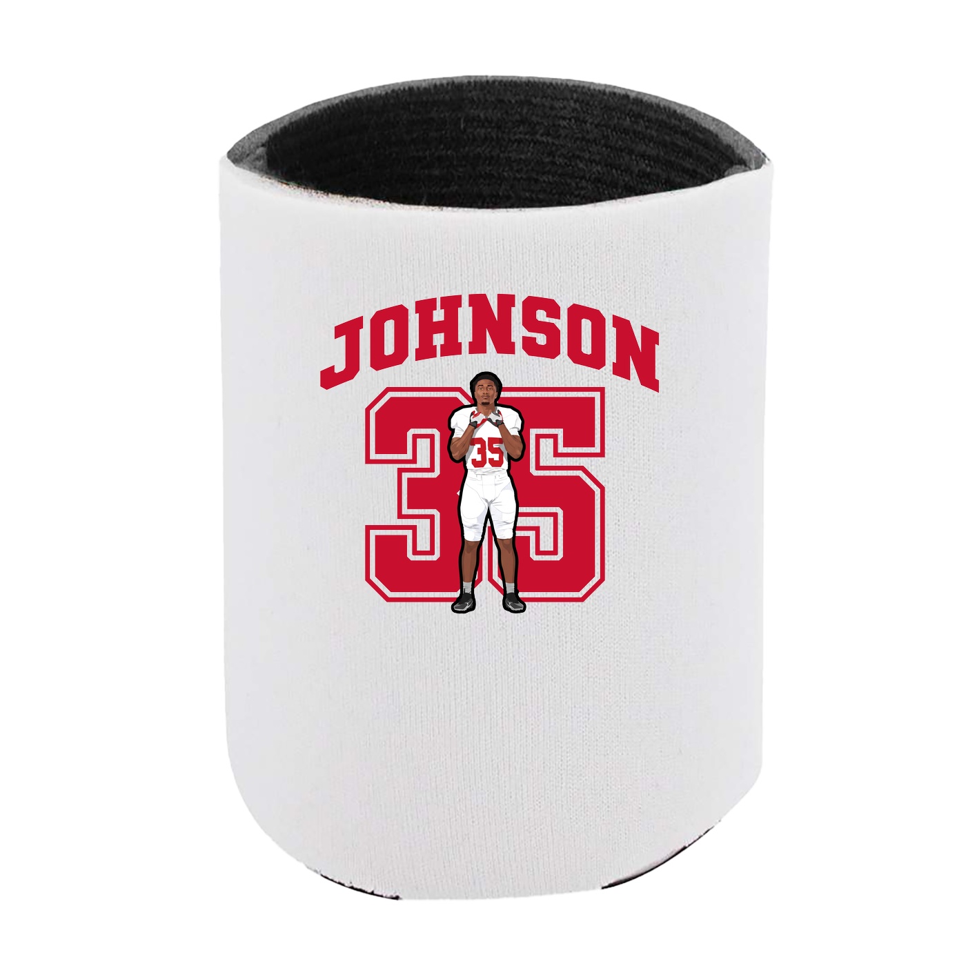 Can Holder — Number in White