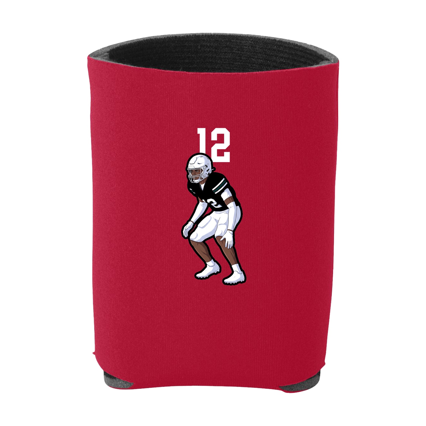 Can Holder — Number Top in Red
