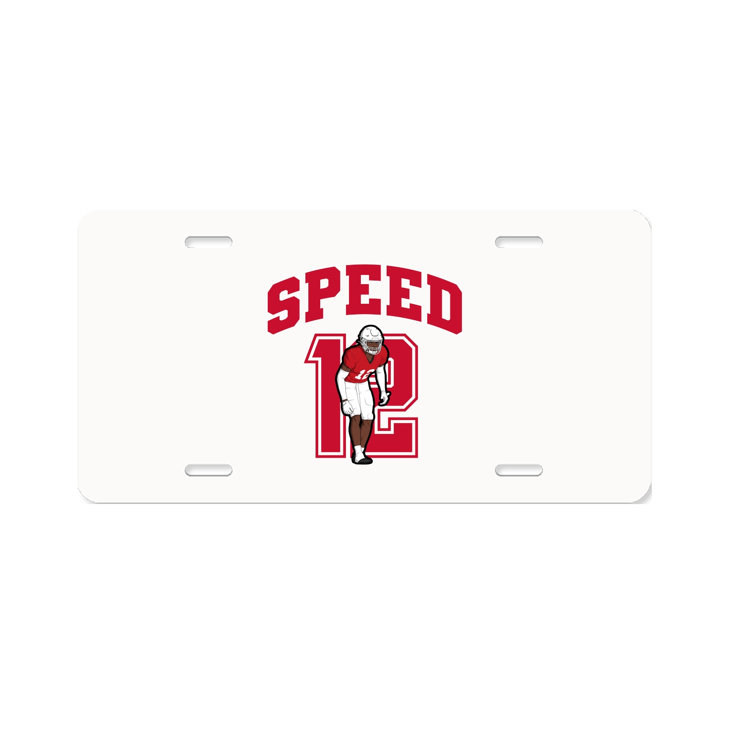License Plate — Number in Classic