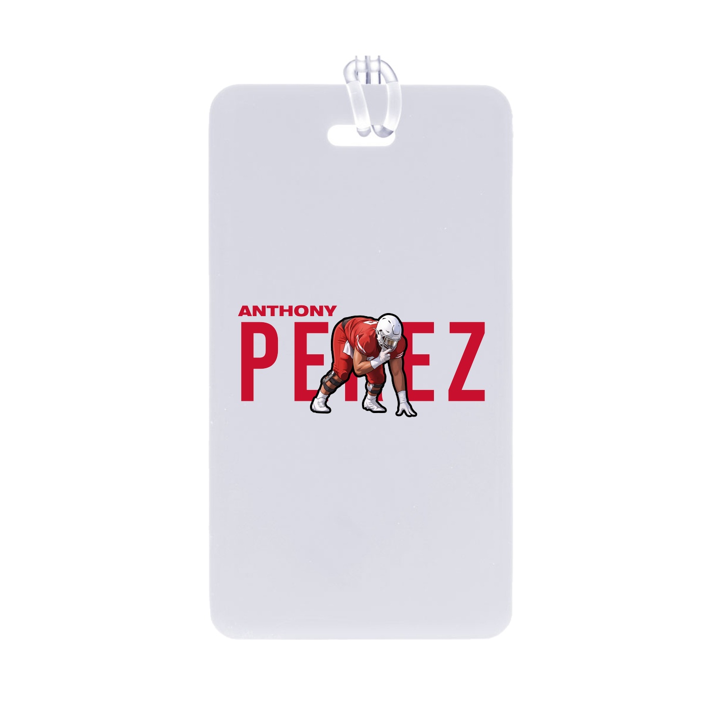 Bag Tag — Player Name in Classic