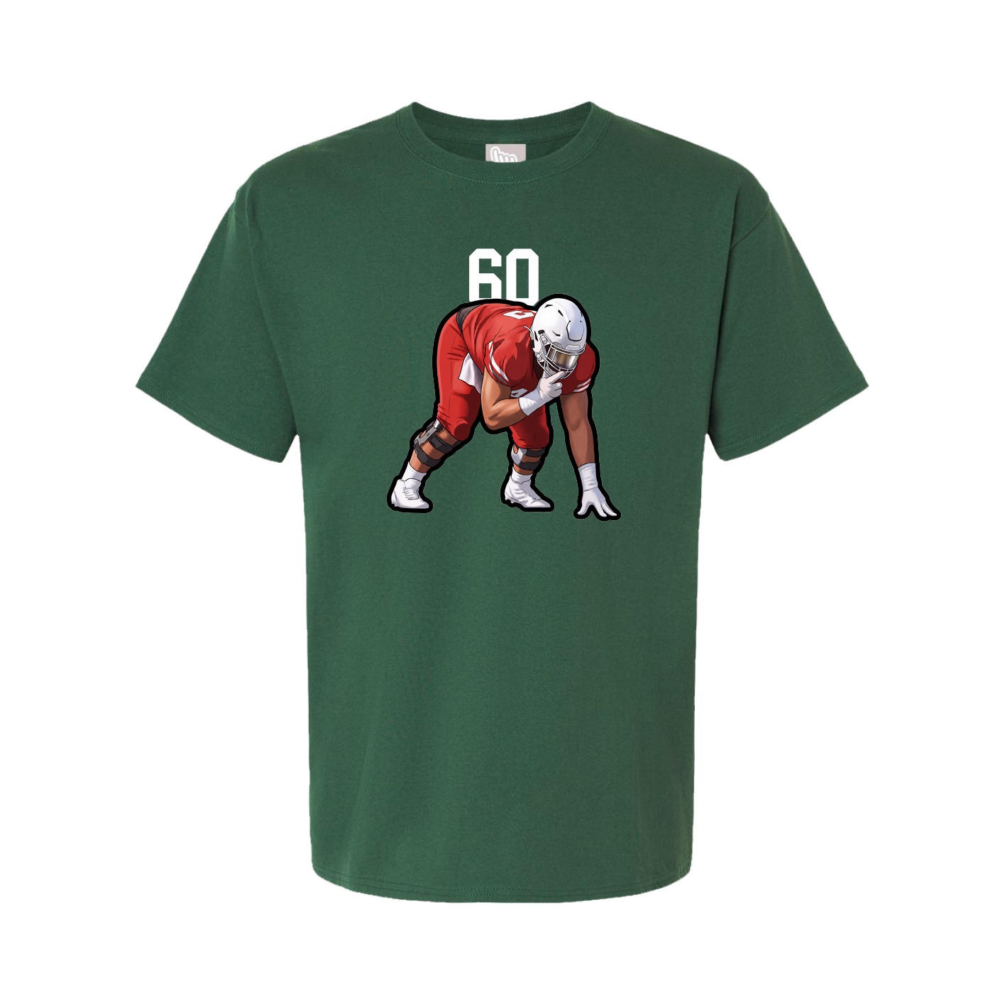 Tee — Number Top in Green