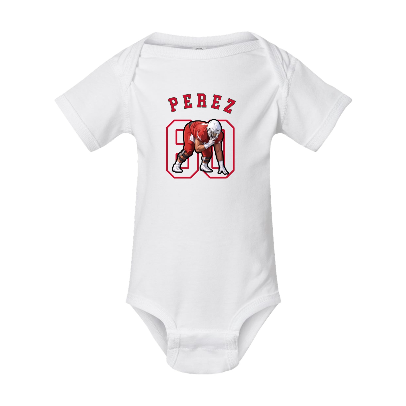 Baby Onesie — Shirsey Arch in White
