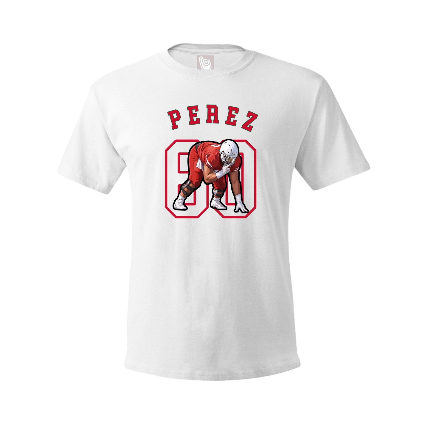 Youth Tee — Shirsey Arch in White