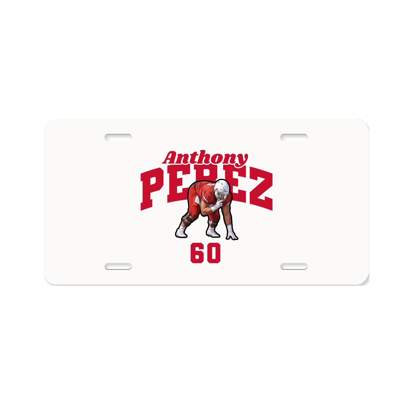 License Plate — Signature Arch in Classic