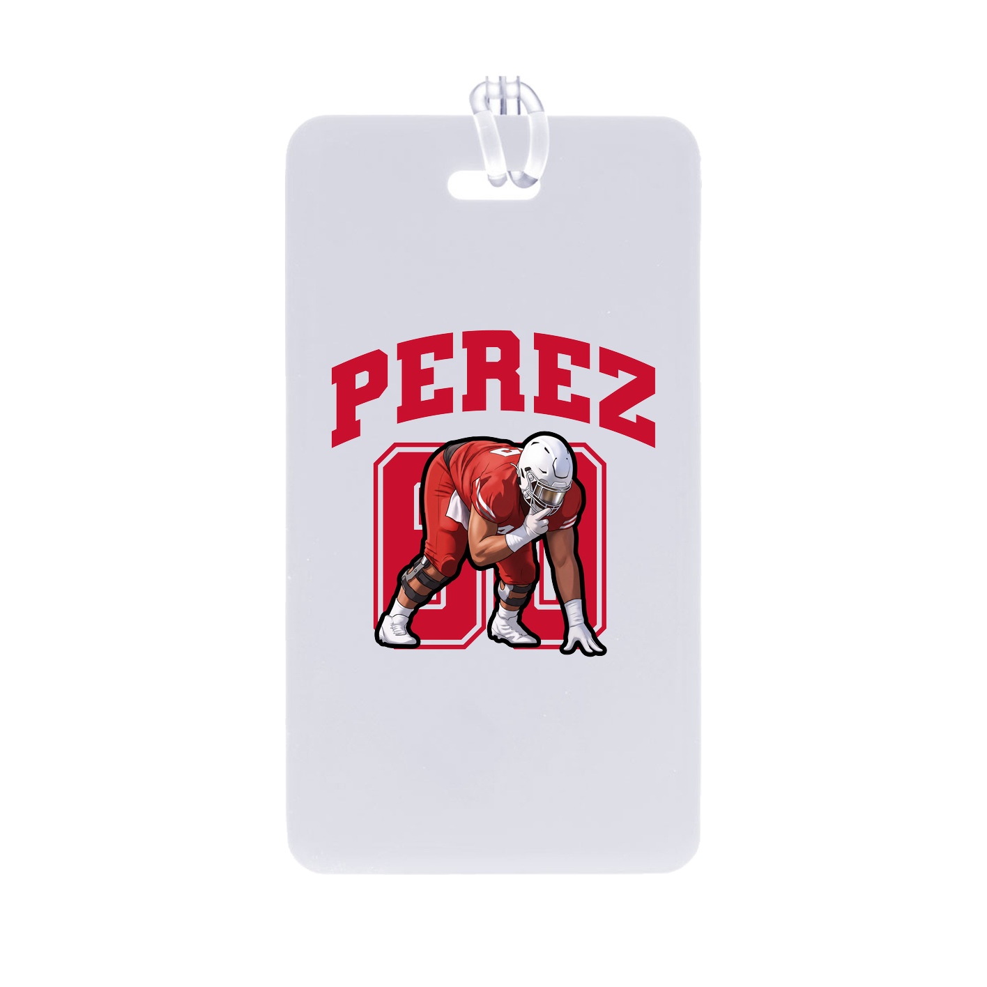 Bag Tag — Number in Classic