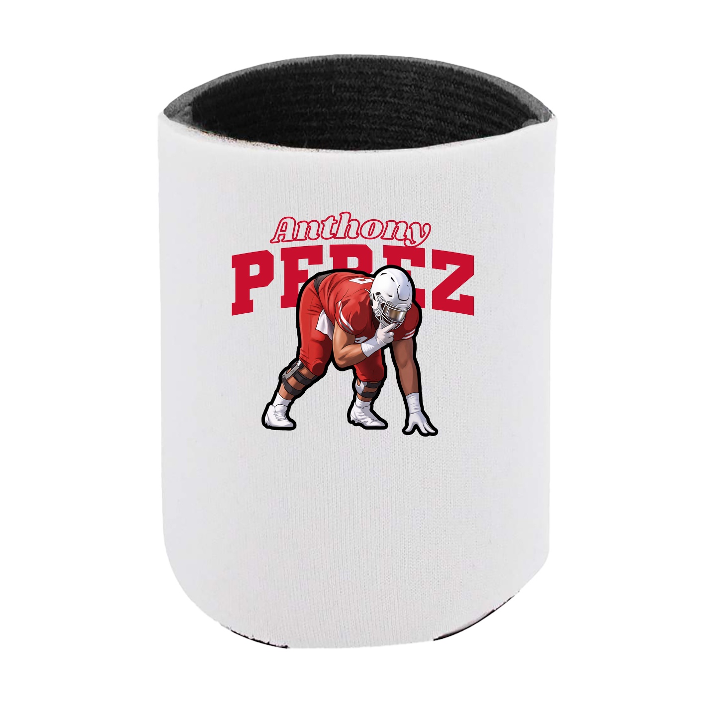 Can Holder — Name Arch in White