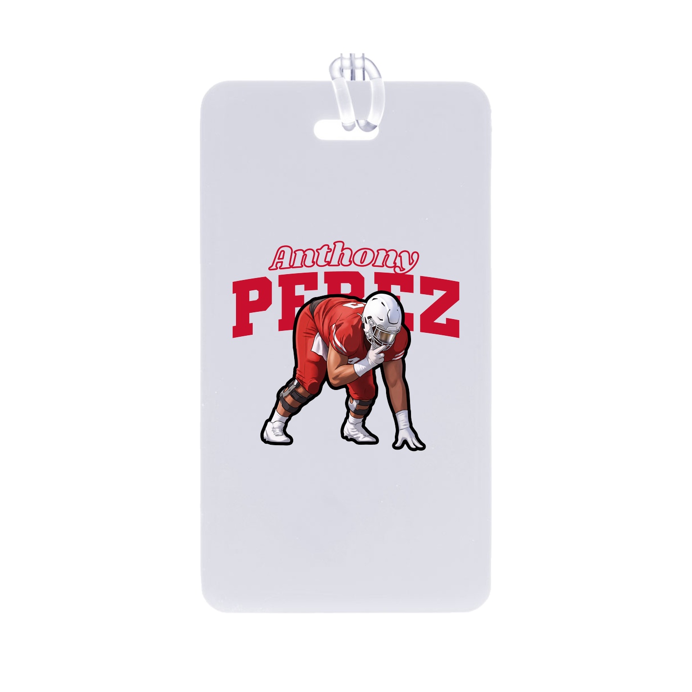 Bag Tag — Name Arch in Classic