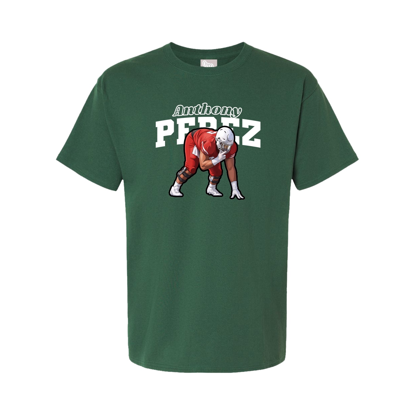 Tee — Name Arch in Green