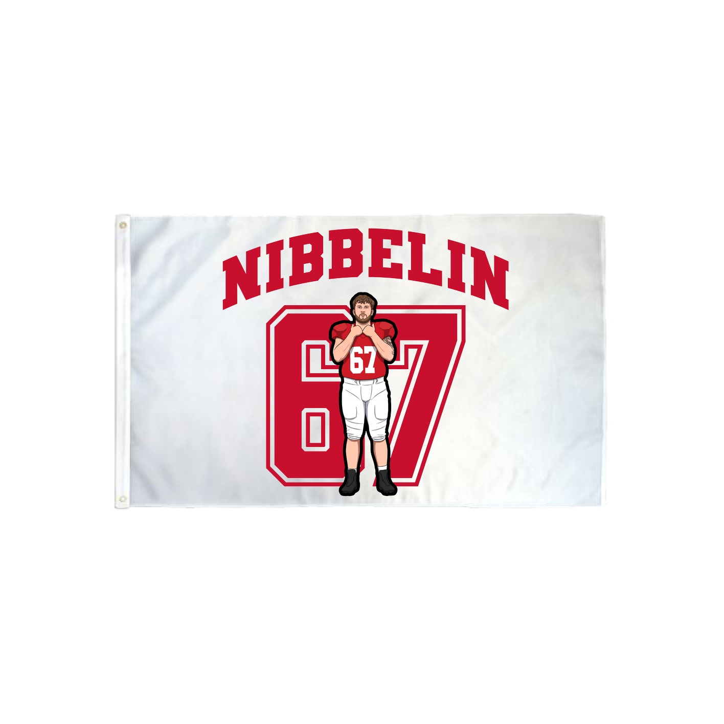 3x5 Flag — Number in Classic