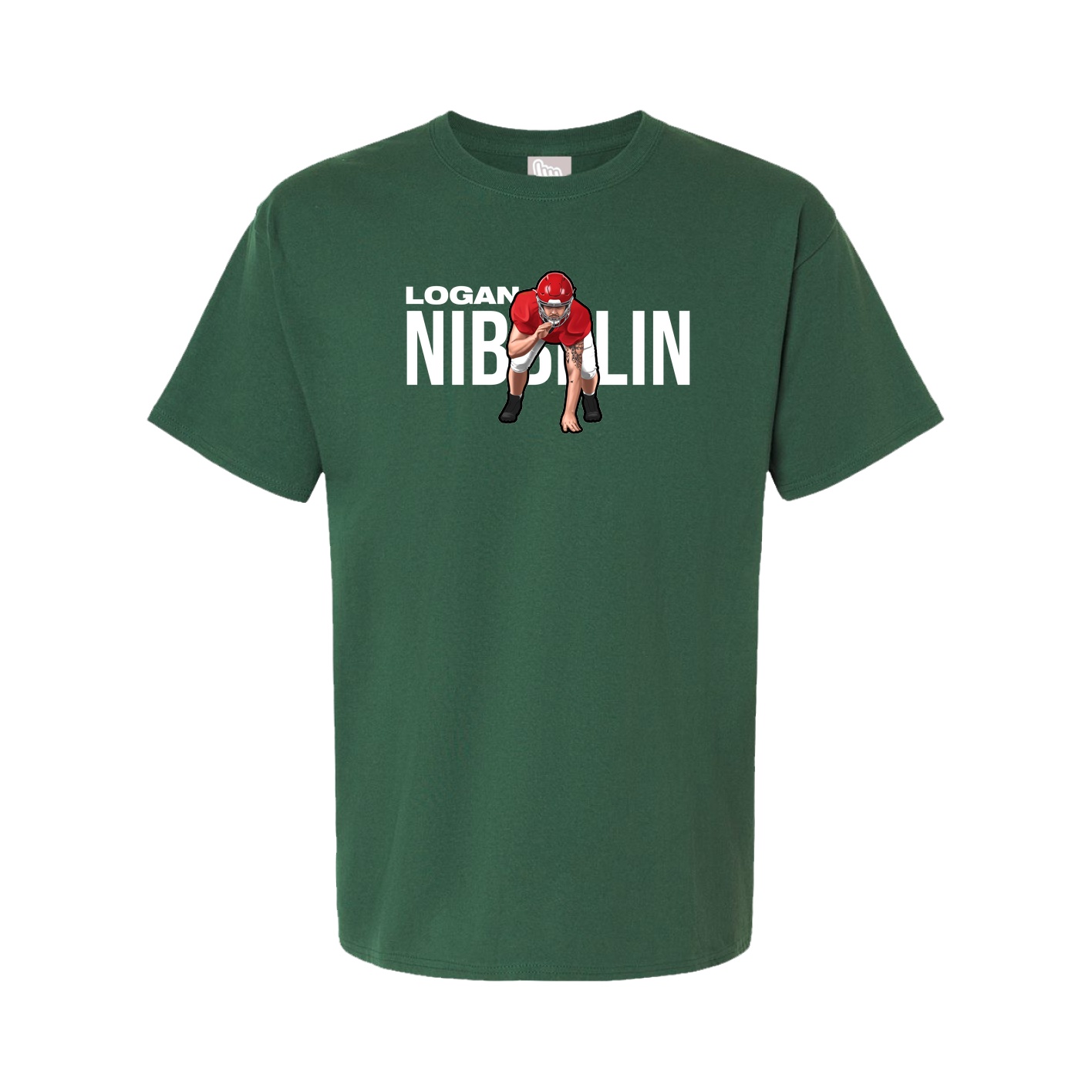 Tee — Player Name in Green