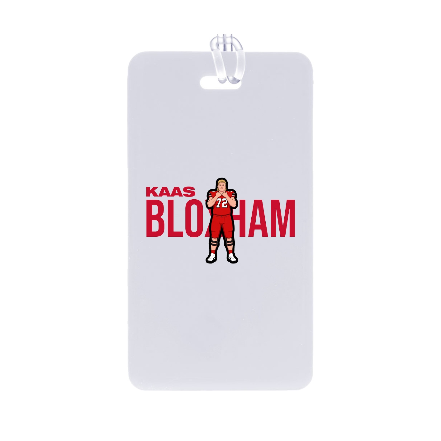 Bag Tag — Player Name in Classic