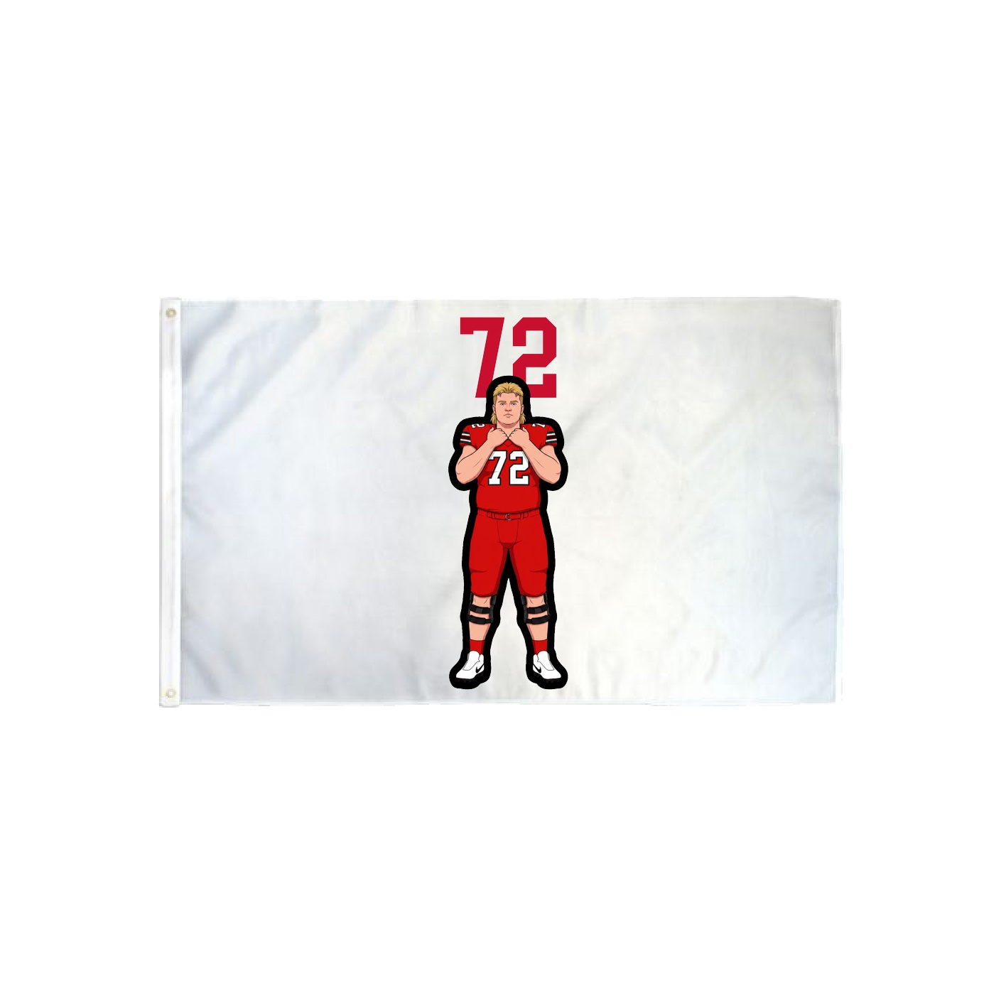 3x5 Flag — Number Top in Classic