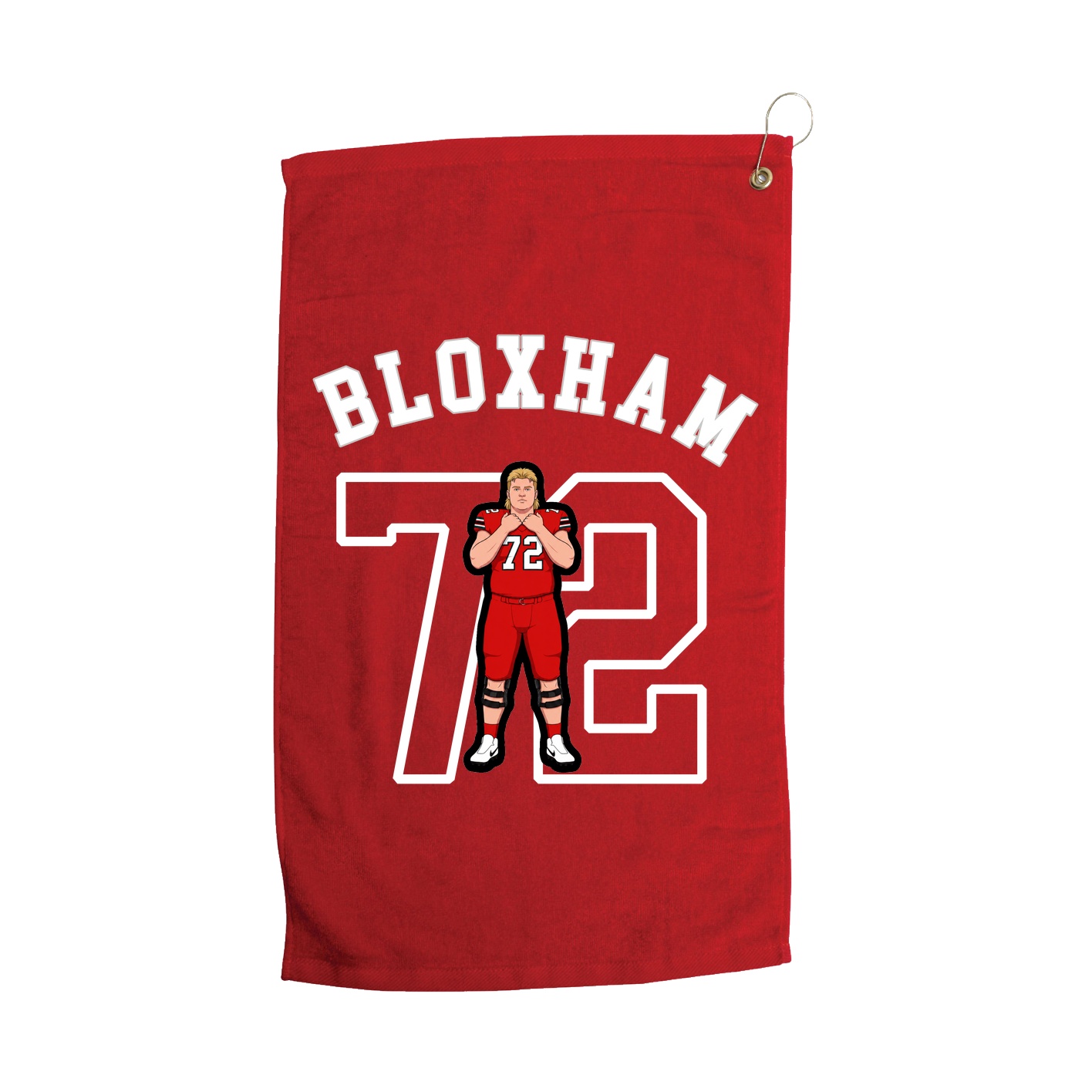 Golf Towel — Shirsey Arch in Red