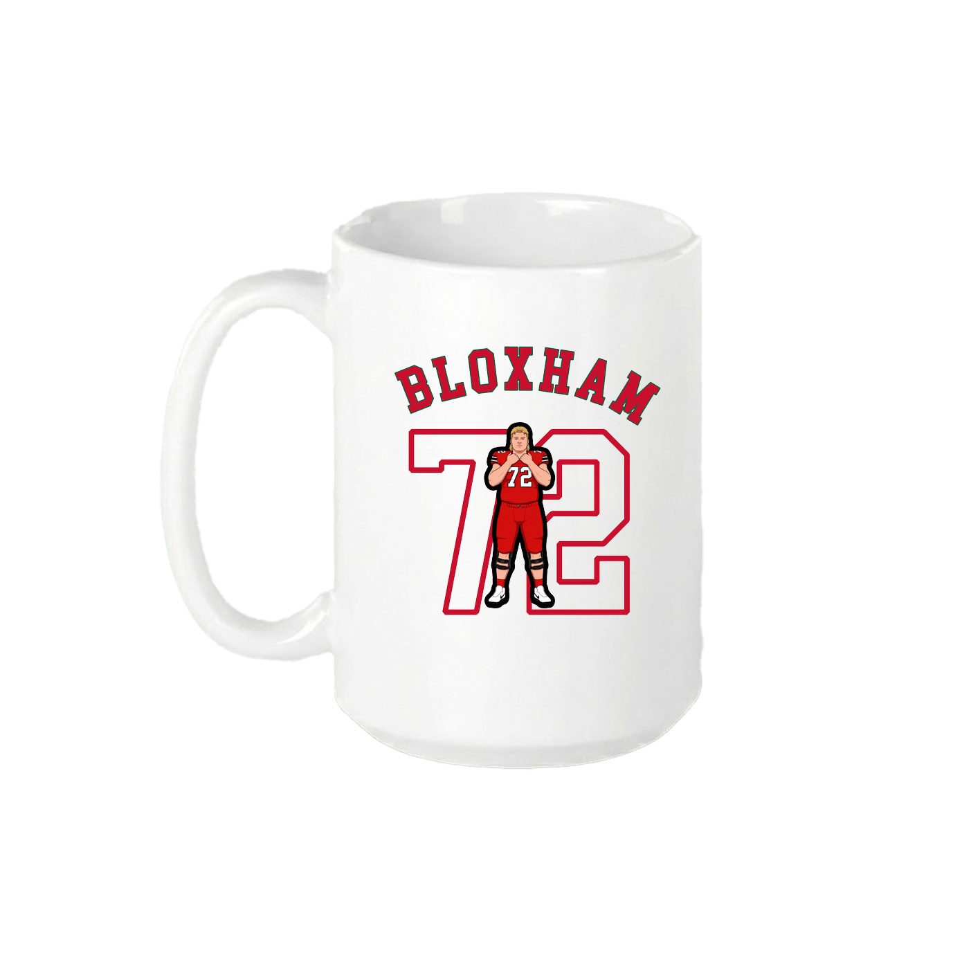 15oz Coffee Mug — Shirsey Arch in White