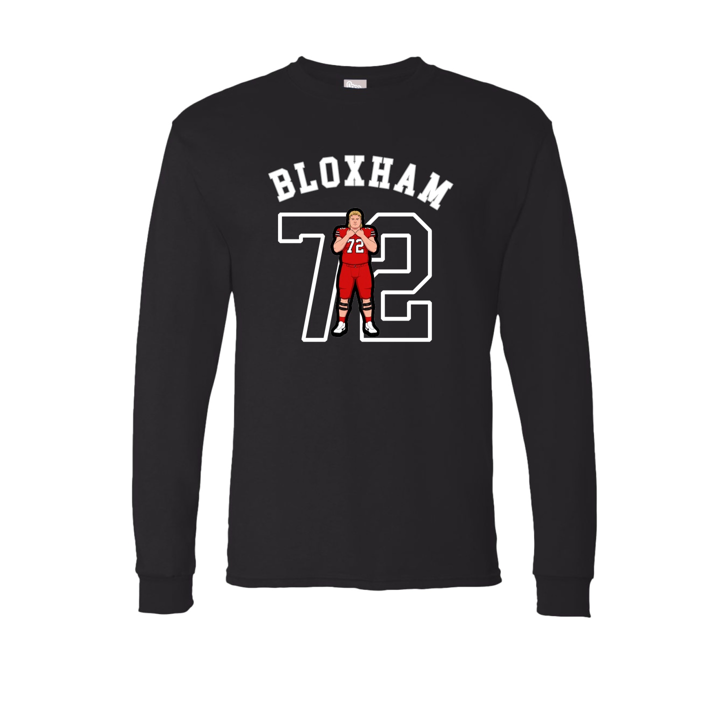Long Sleeve Tee — Shirsey Arch in Black