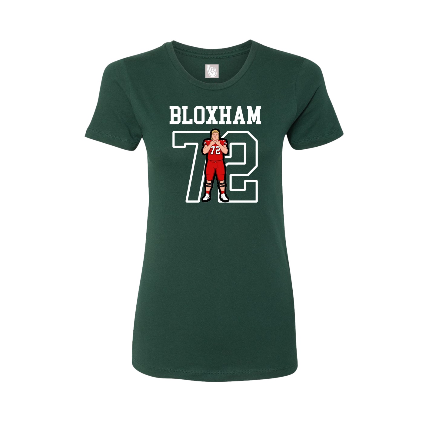 Fitted Women's Tee — Shirsey in Green