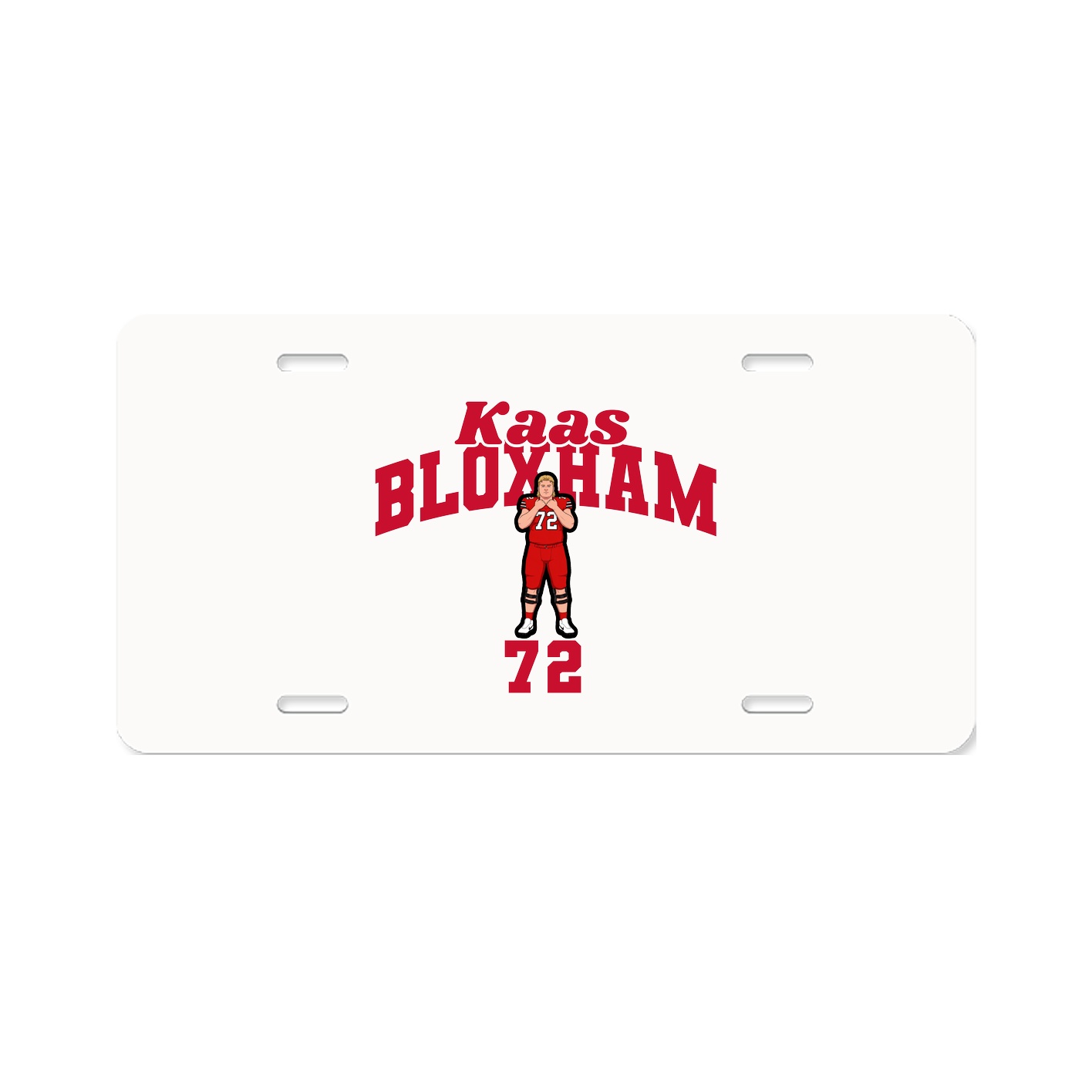 License Plate — Signature Arch in Classic