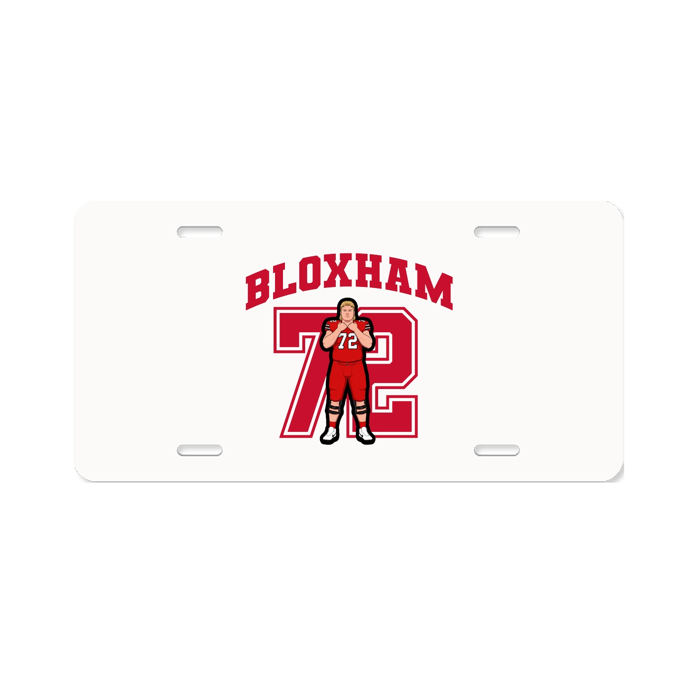 License Plate — Number in Classic