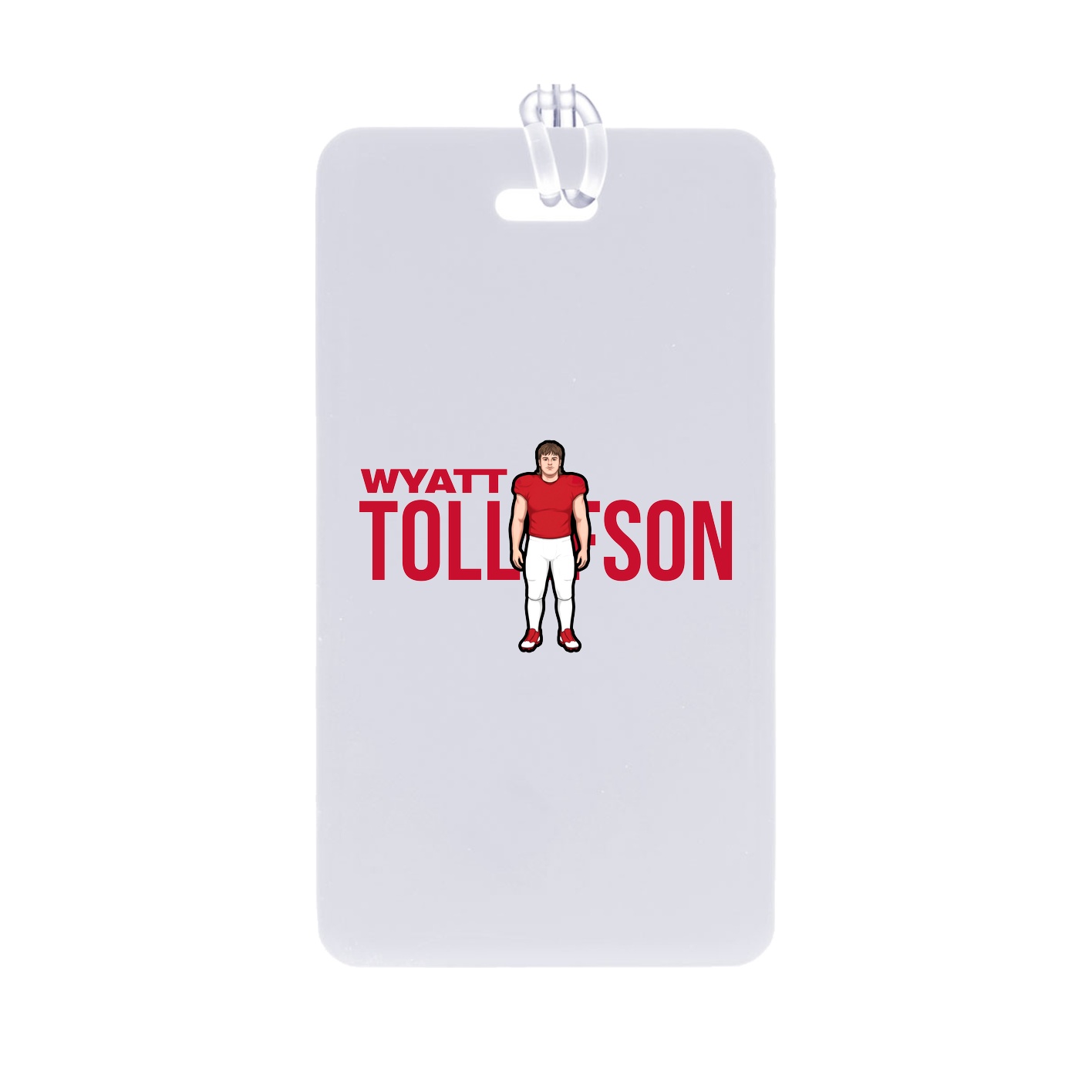 Bag Tag — Player Name in Classic