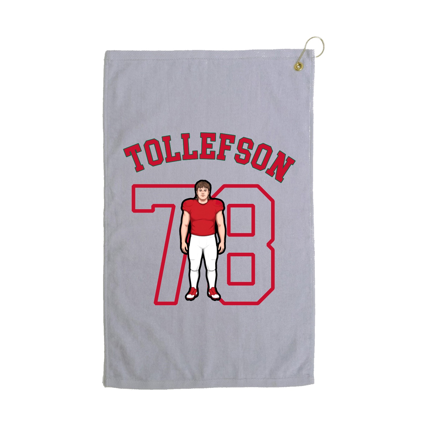 Golf Towel — Shirsey Arch in Grey
