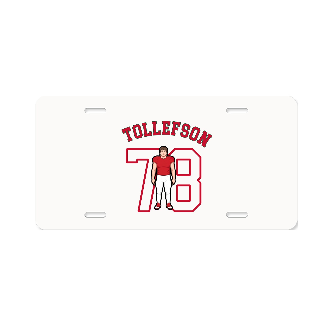 License Plate — Shirsey Arch in Classic