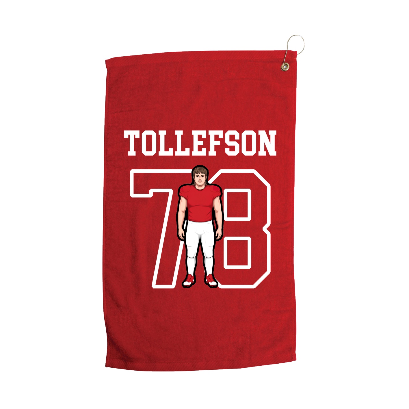 Golf Towel — Shirsey in Red