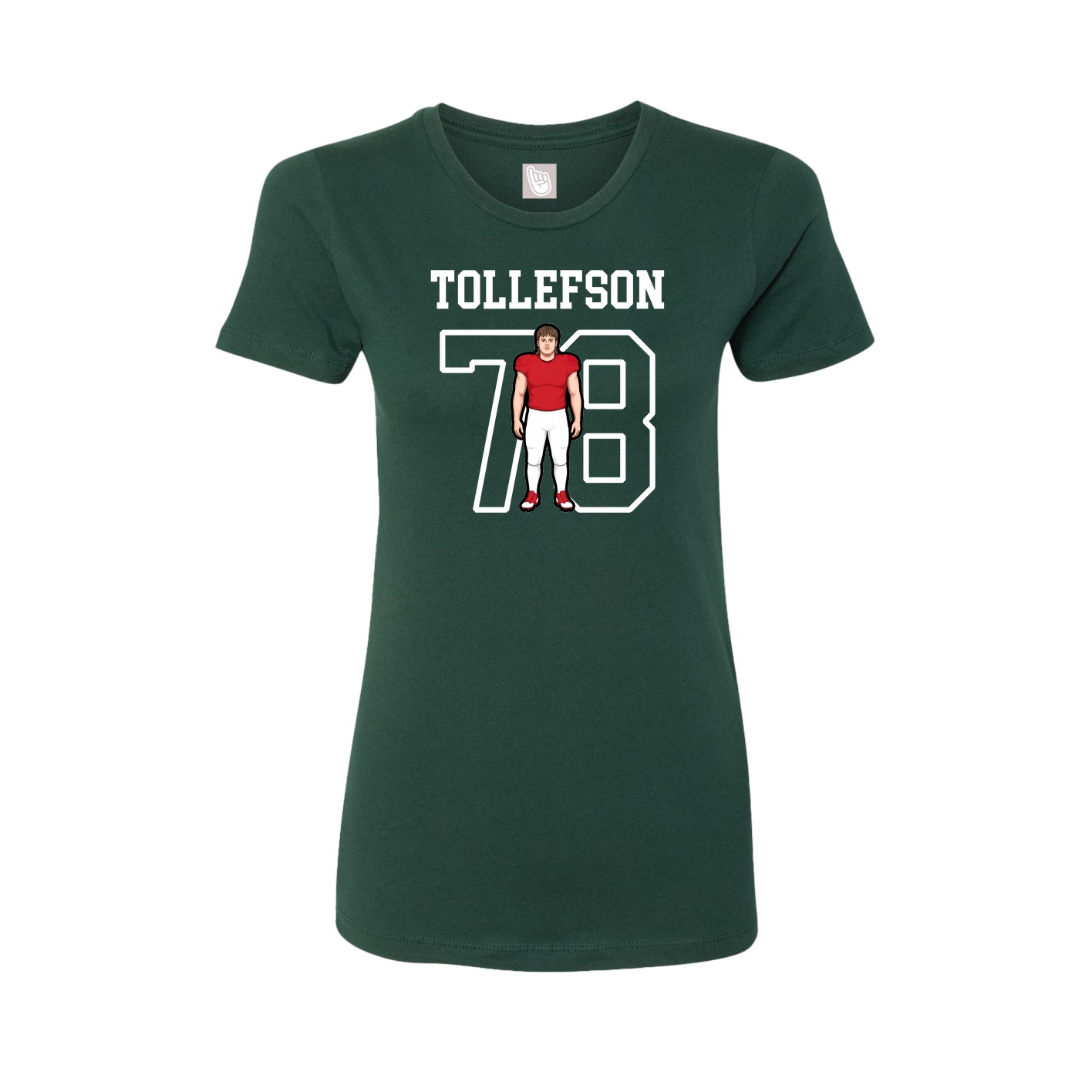 Fitted Women's Tee — Shirsey in Green