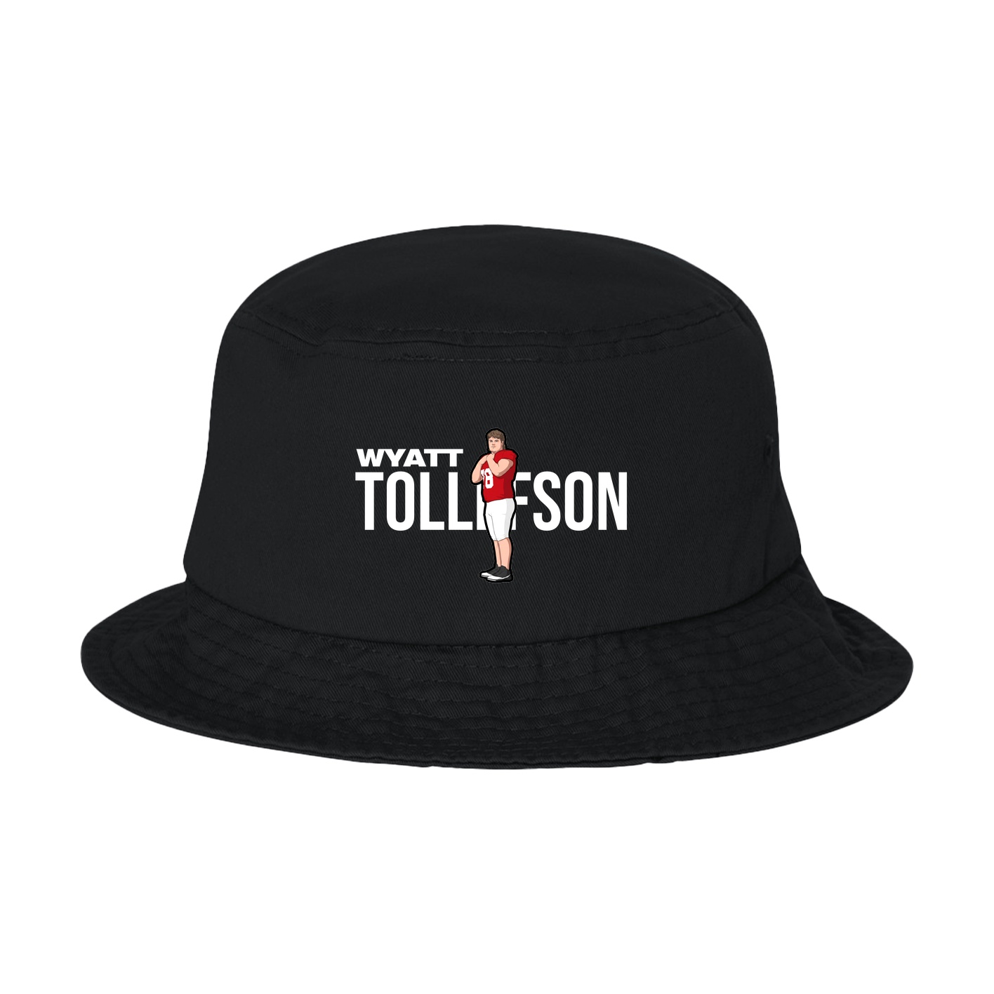 Bucket Cap — Player Name in Black