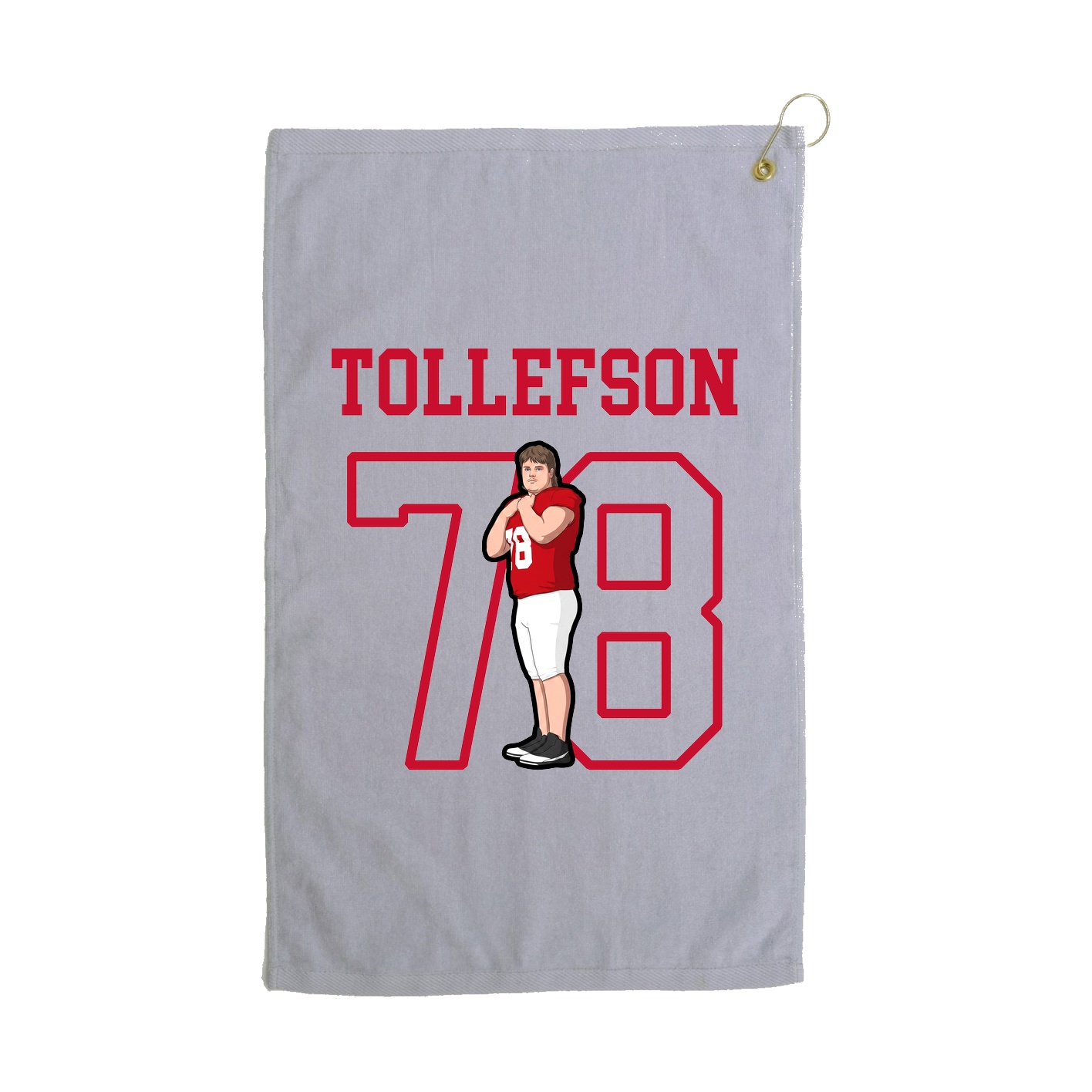 Golf Towel — Shirsey in Grey