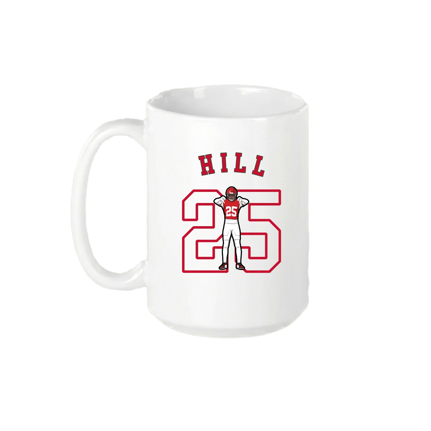15oz Coffee Mug — Shirsey Arch in White