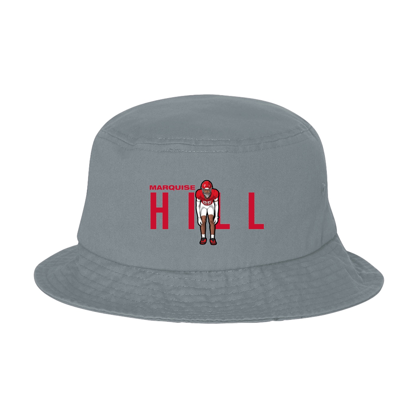 Bucket Cap — Player Name in Grey