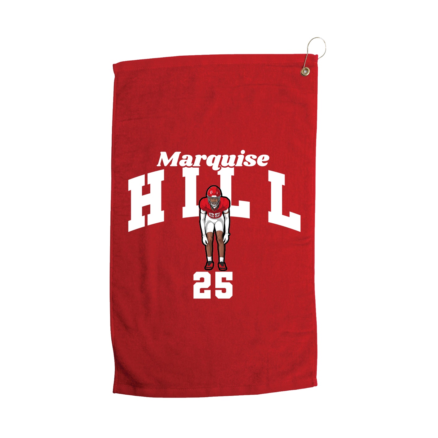 Golf Towel — Signature Arch in Red