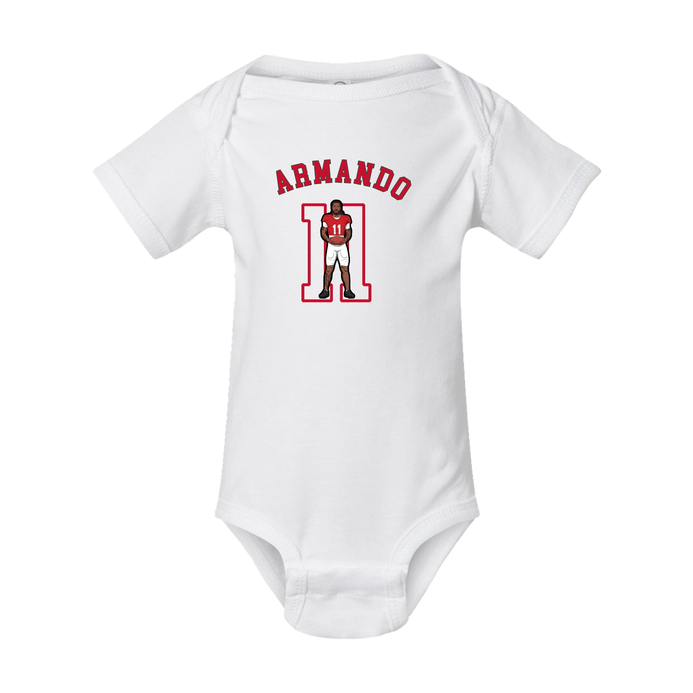 Baby Onesie — Shirsey Arch in White