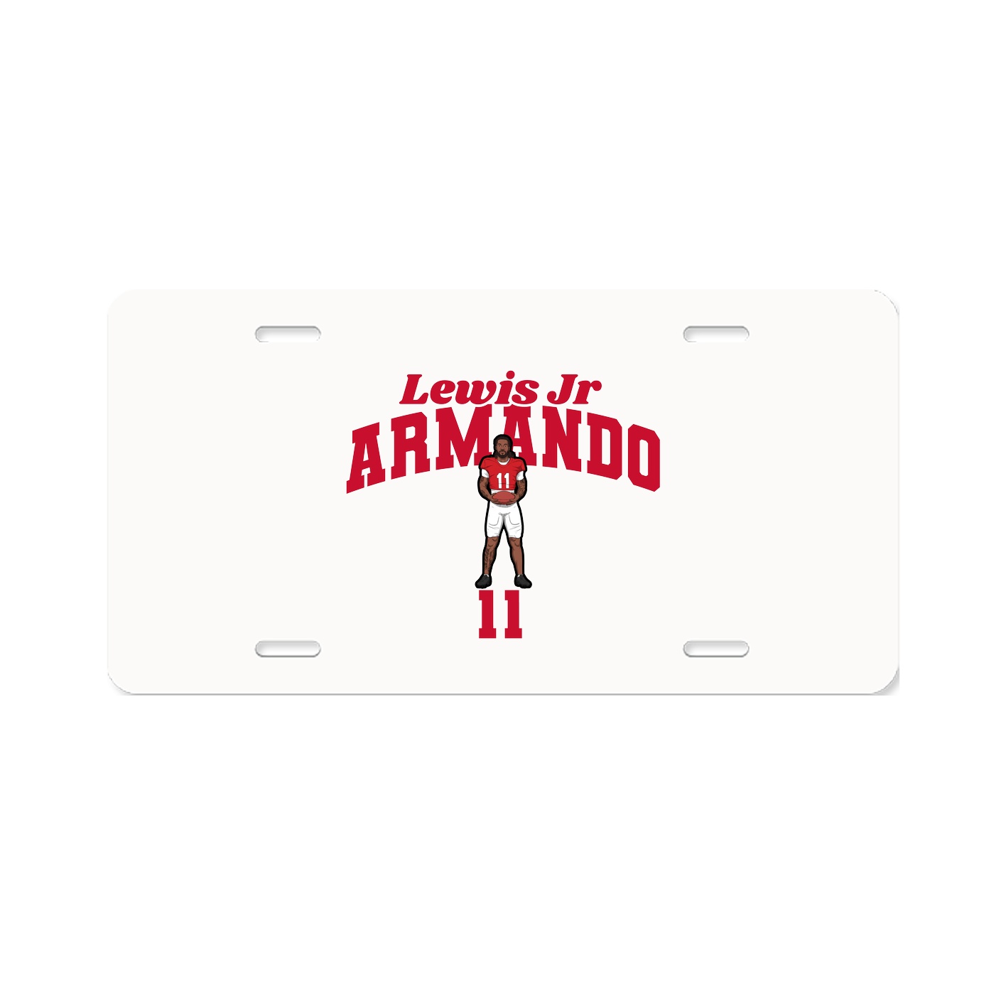 License Plate — Signature Arch in Classic