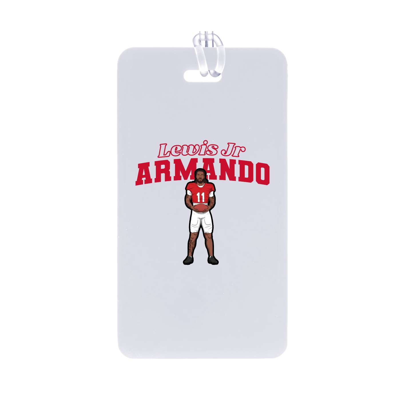 Bag Tag — Name Arch in Classic