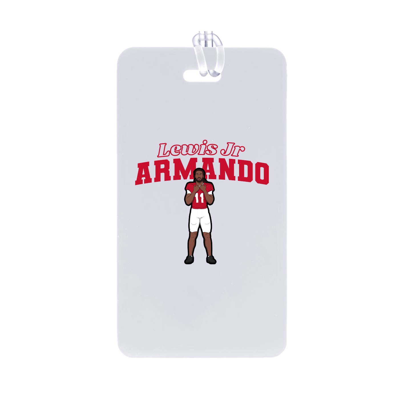 Bag Tag — Name Arch in Classic