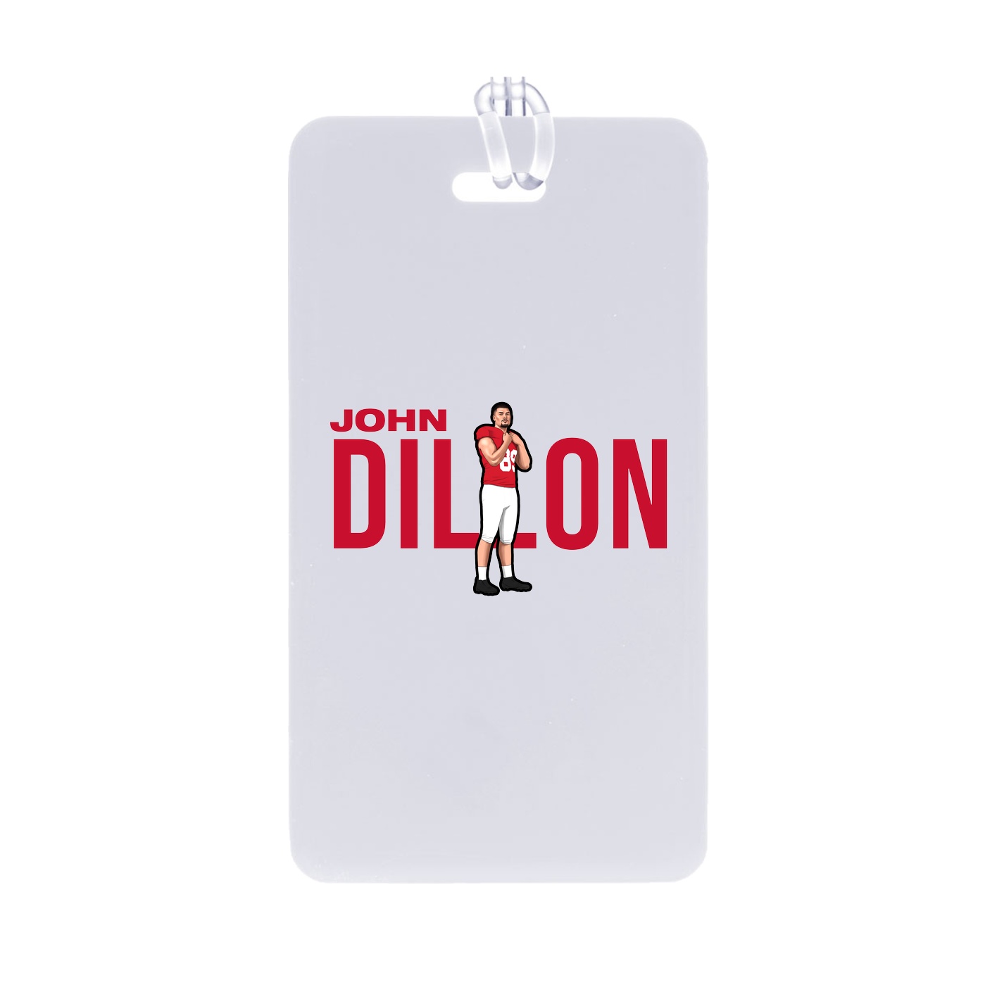 Bag Tag — Player Name in Classic