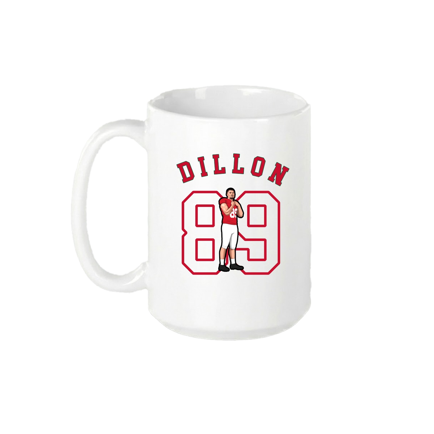 15oz Coffee Mug — Shirsey Arch in White